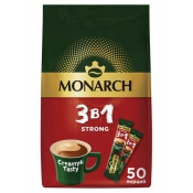 Кофе «Monarch - Strong 3в1» (раст./1 уп./50шт./650 г.)